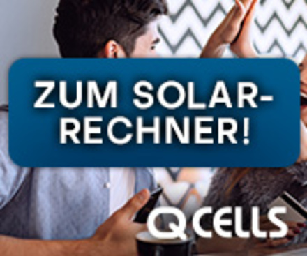 Q Cells Solarrechner bei Reichhard Elektro in Kitzingen