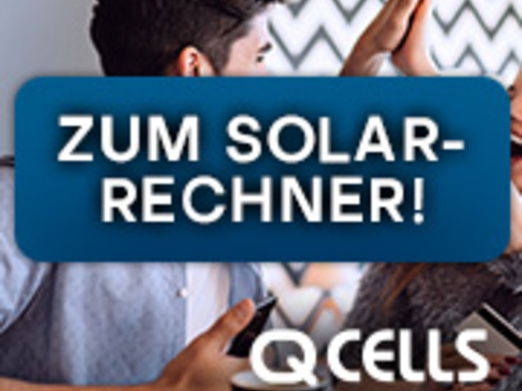 Q Cells Solarrechner bei reichhard Elektrotechnik in Kitzingen
