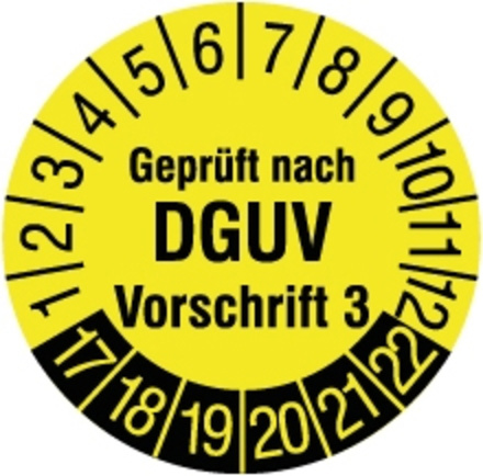Der DGVU Vorschrift 3 Check bei Reichhard Matthias in Kitzingen