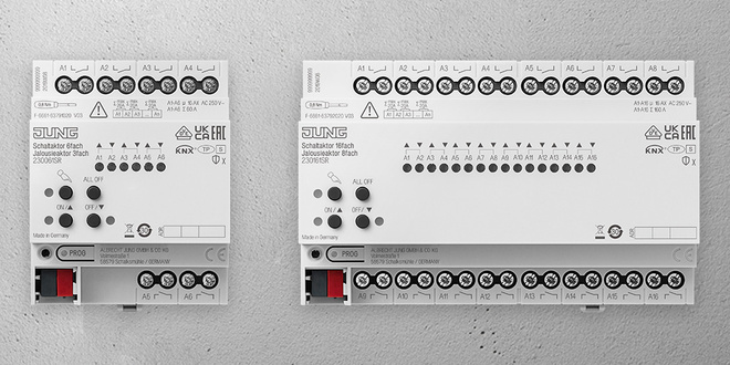 KNX Schalt- und Jalousieaktoren bei reichhard Elektrotechnik in Kitzingen