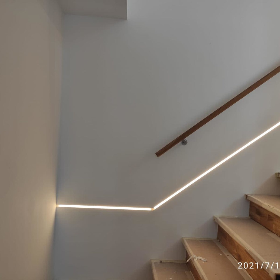 Reichhard Referenz beleuctete Treppe