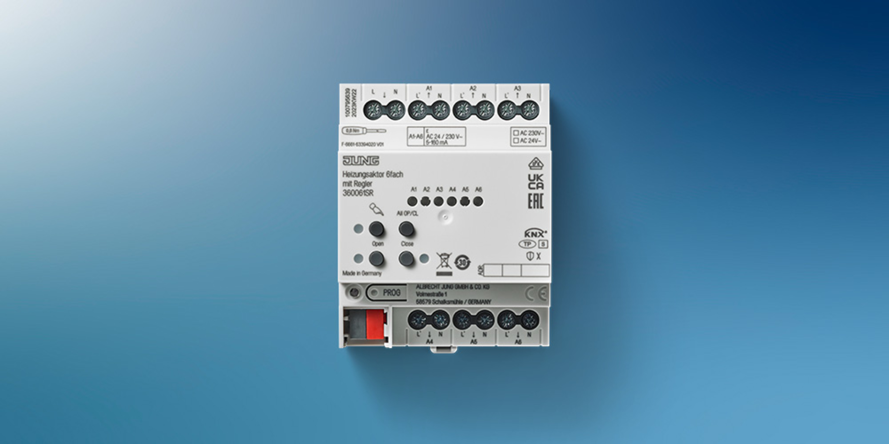 KNX Heizungsaktor 6-fach bei reichhard Elektrotechnik in Kitzingen